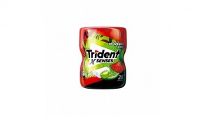 Goma de Mascar Morango Lime X Senses Trident 54g