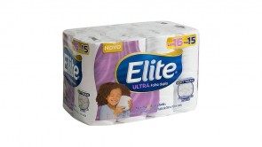 Papel Higiênico Ultra Folha Dupla Elite 16 Rolos 30m