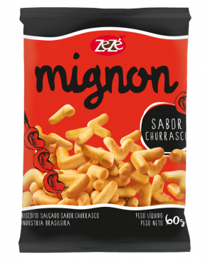 Biscoito Zezé Mignon Churrasco 60g 