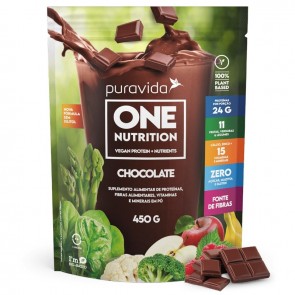 Suplemento Puravida One Veg Chocolate 450g
