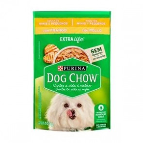   Ração Úmida para Cães Dog Chow Purina Raças Pequenas Frango 100g  