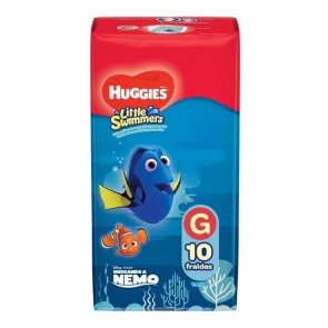 Fralda Huggies Swimmers G C/10