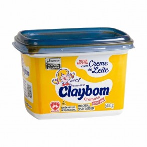 Margarina Cremosa com Creme de Leite com Sal Claybom 500g
