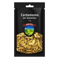 Cardamomo Sementes Terra Rica 12g