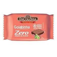 Goiabinha Cascão zero açucar DACOLONIA 25g