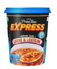Arroz Carne e Lentilha Prato Fino Exp. 80g 
