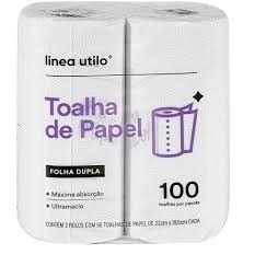 Papel toalha Utilo 2x50 Folhas