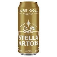 Cerveja Stella Artois Pure Gold Lata 473ml