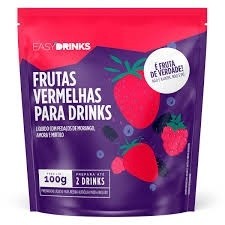 Preparo de Drinks Easy Fruts Vermelhas 100g 
