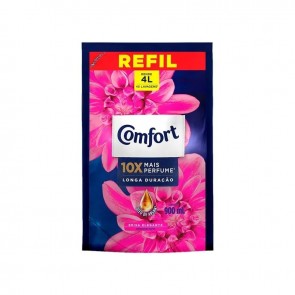 Amaciante Concentrado de Roupas Comfort Brisa Elegante Refil 900ml