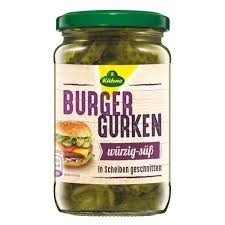 Pepino Kuhner Burger Gurken Rodelas 185g