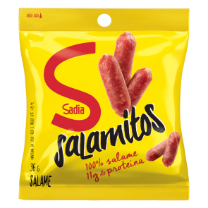 Salamitos Pocket Sadia Sweet 36g