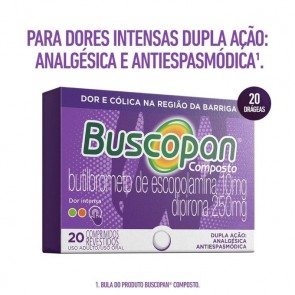 Buscopan Composto 20 Compimidos Revestidos