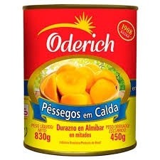 Pêssego em Calda Oderich 450g