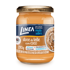 Doce de Leite Zero Linea com Coco 210g