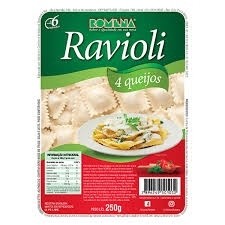 Ravioli de 4 Queijos Romena 250g