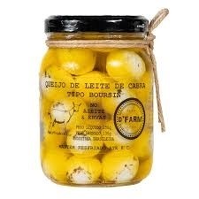 Queijo Tipo Boursin D´Farm AZ&ERV 250g 