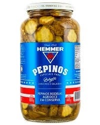 Pepino Hemmer Burgers Rodelas 440g