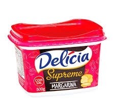 Margarina Supreme com Sal Delícia 500g