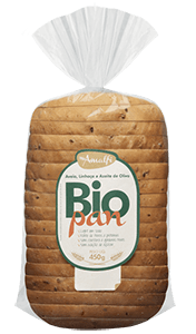 Bio Pan Integral Aveia e Linhaça  Amalfi 450g