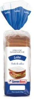 Pão de Sanduíche Leite Seven Boys 500g
