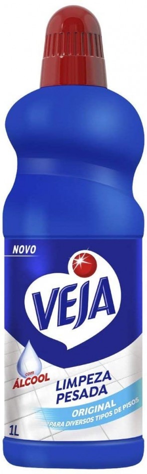 Veja Limpeza Pesada Original C/Álcool 1L