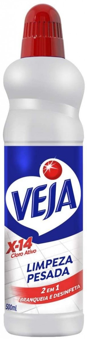 Veja Limpeza Pesada Cloro Ativo X-14 500ml