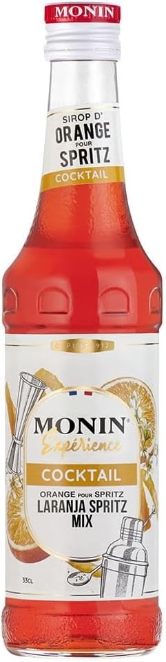 Xarope Monin Experience Cocktail Laranja Spritz Mix 330ml