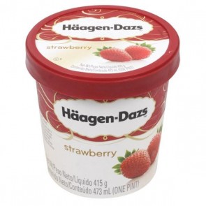 Sorvete Morango Haagen-Dazs 473ml
