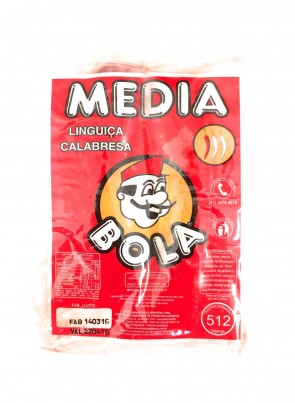 Linguiça Calabresa Média Bola 280g