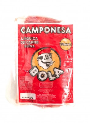 Linguiça Camponesa Suave Bola Pacote Un.