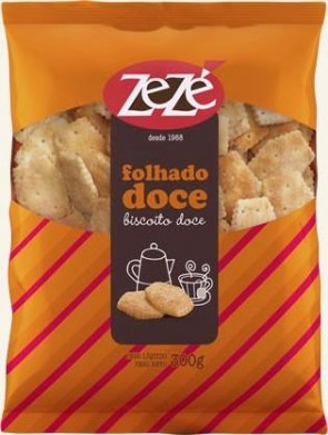 Biscoito Folhado Doce Zezé 300g