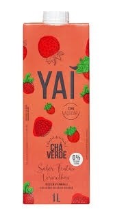 Chá Verde YAI zero Frutas Vermelhas 1L