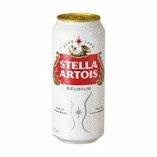 Cerveja Stella Artois Belgium 473ml Lata