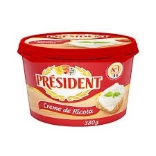 Creme de Ricota Tradicional Président 200g