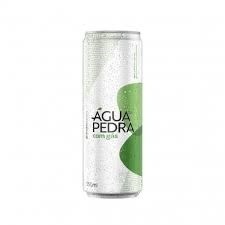 Água da Pedra C/gás lata 350ml 