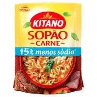 Sopão Kitano Carne 45% menos sódio 196g