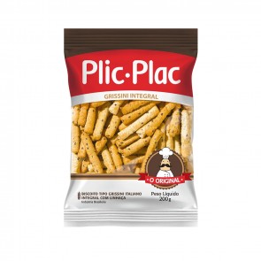 Grissini Integral Plic Plac  200g