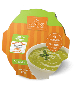 Creme de Ervilha Congelado Substancia 450g