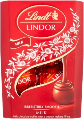Bombons Chocolate ao leite Lindt Lindor 37g