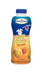 Bebida lactea Santa Clara Pessêgo 1l 