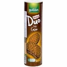 Biscoito Recheado Gullón Mega Duo Cacao 500g