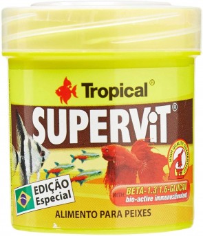 Ração para Peixes  Tropical Supervit Flak 12g