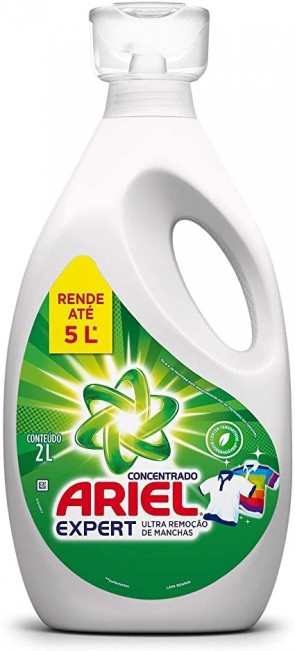 Lava Roupas Líquido Concentrado Ariel Expert 2L