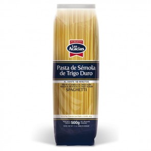 Massa Grano Duro Spaghetti Las Acacias 500g