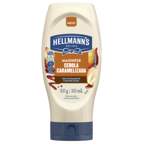 Maionese Cebola Caramelizada Hellmanns Squeeze 335g