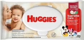 Lenço Umedecido Huggies Supreme Care 48unid.
