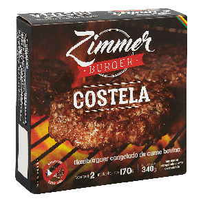 Hambúrguer de Costela Zimmer 340g