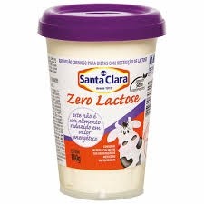 Requeijão Cremoso Zero Lactose Santa Clara 180g