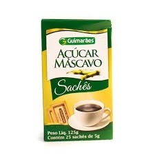 Açúcar Mascavo Guimarães Sachês 25x5g